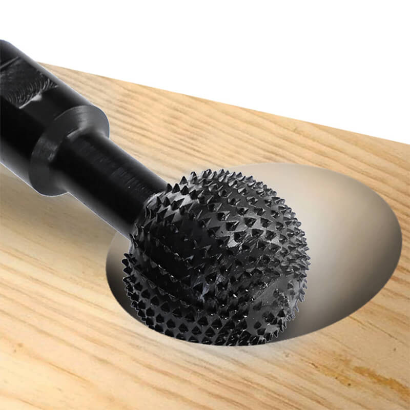 Smerigliatrice Rotativa A Sfera Per Legno E Metallo | Utensile Da Intaglio In Acciaio 45#, Diametro 40 Mm, Velocità Max 120.000 Rpm, Per Smerigliatrici Angolari